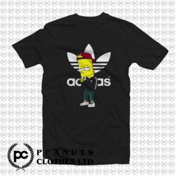 Logo Adidas Hypebeast Bart Simpson Youth T-Shirt On Sale