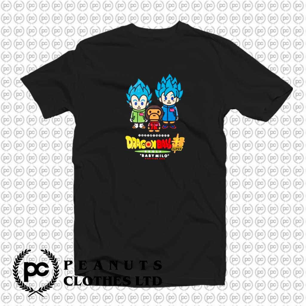BAPE x Dragonball Super Son Goku & Vegeta T-Shirt On Sale