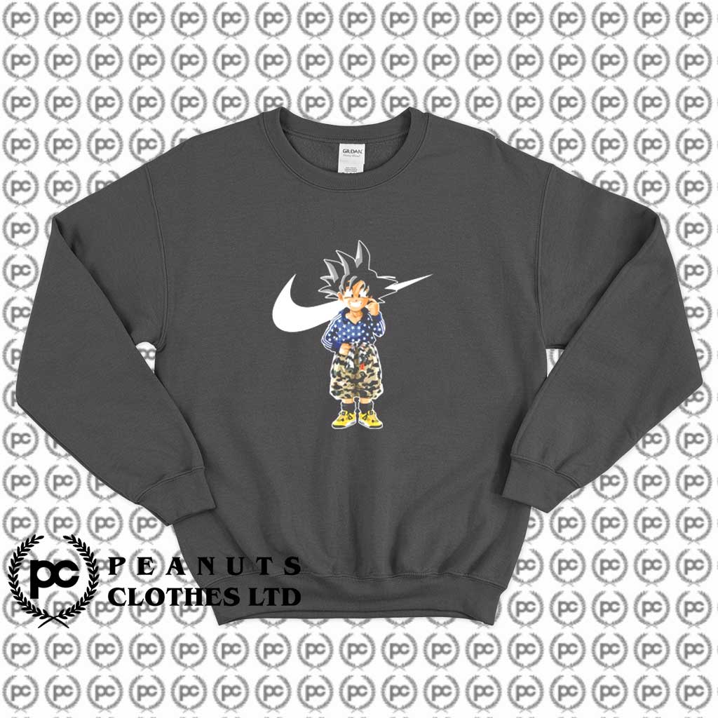 dragon ball z nike hoodie