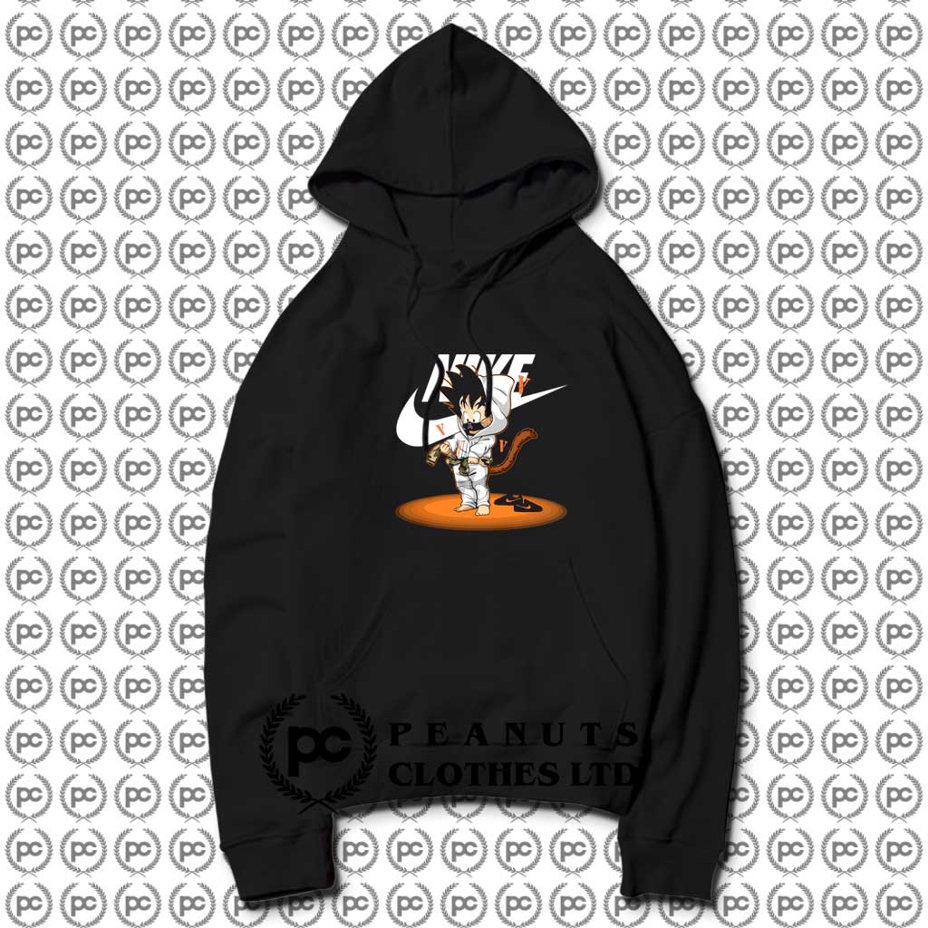 Goku Dragonball x Nike Hypebeast Hoodie Custom peanutsclothes