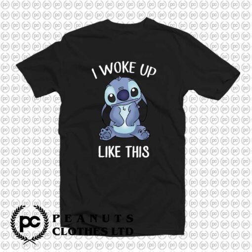 I Woke Up Like This Disney Cute Stitch x
