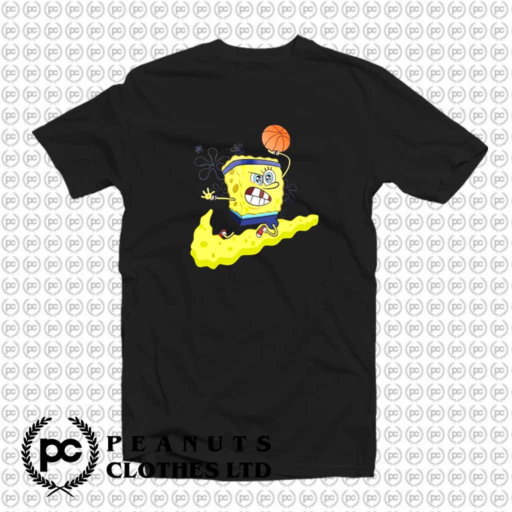 spongebob basketball t shirt