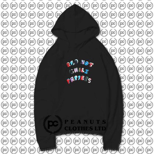 Red Hot Chili Peppers Colorful Block Letters
