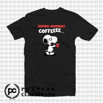 Snoopy Zombie Morning Needs Coffeeee f