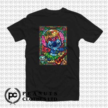 Stained Glass Style Dancing Stitch Aloha w
