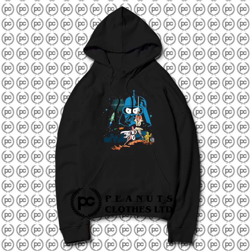 Star Wars Fry Leela Bender Futurama Hoodie Custom Design