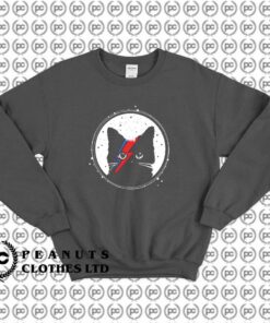 Black Cat David Bowie Starry Background d