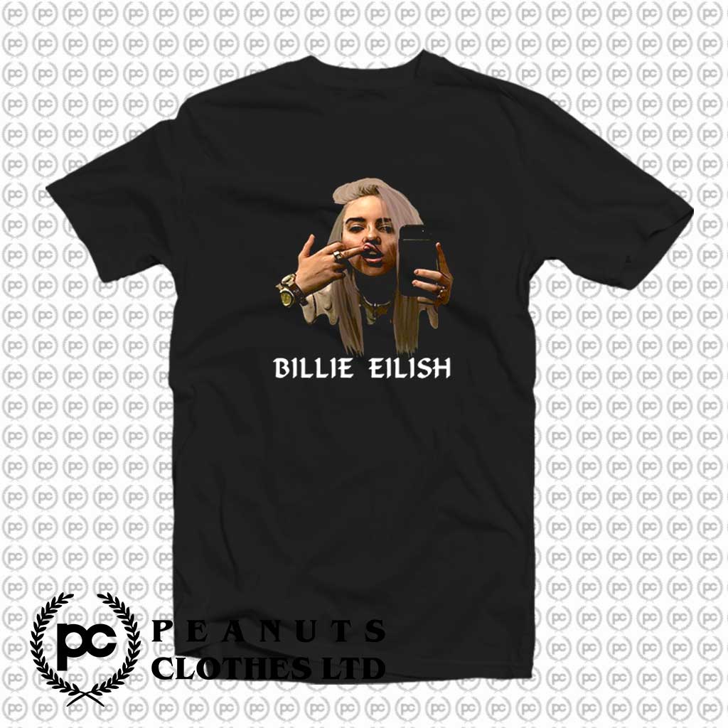Get Buy Cool Graphic Fuck Billie Eilish T Shirt On Sale