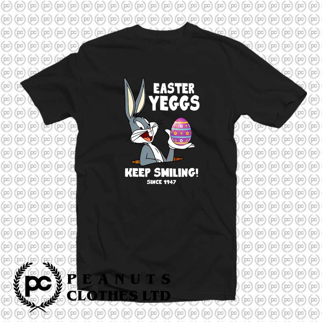 Easter Yeggs Bugs Bunny Keep Smiling w