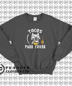 Funny Cat Tacos Purr Favor D