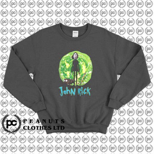 John Wick John Rick Morty Crossover f