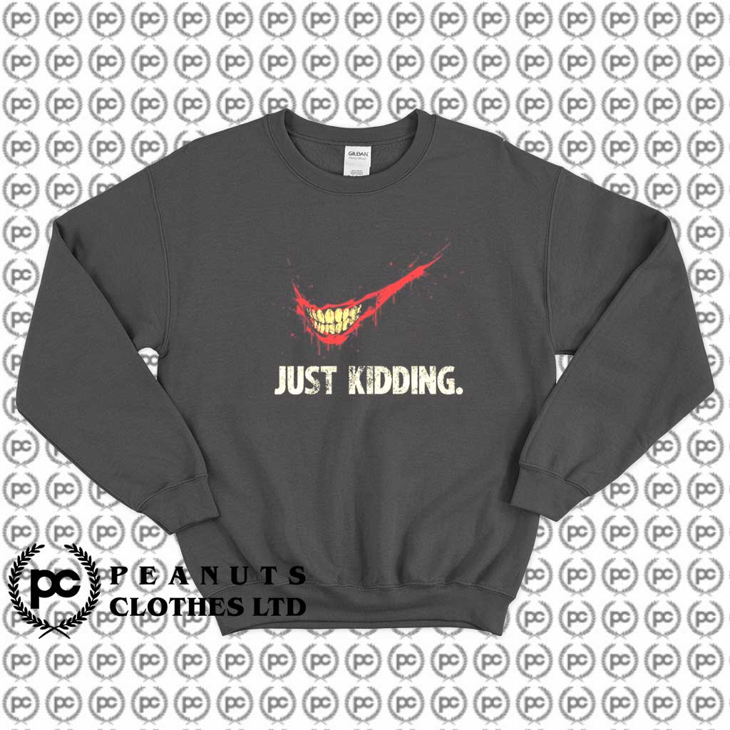 Just Kidding Joker Nike Parody d
