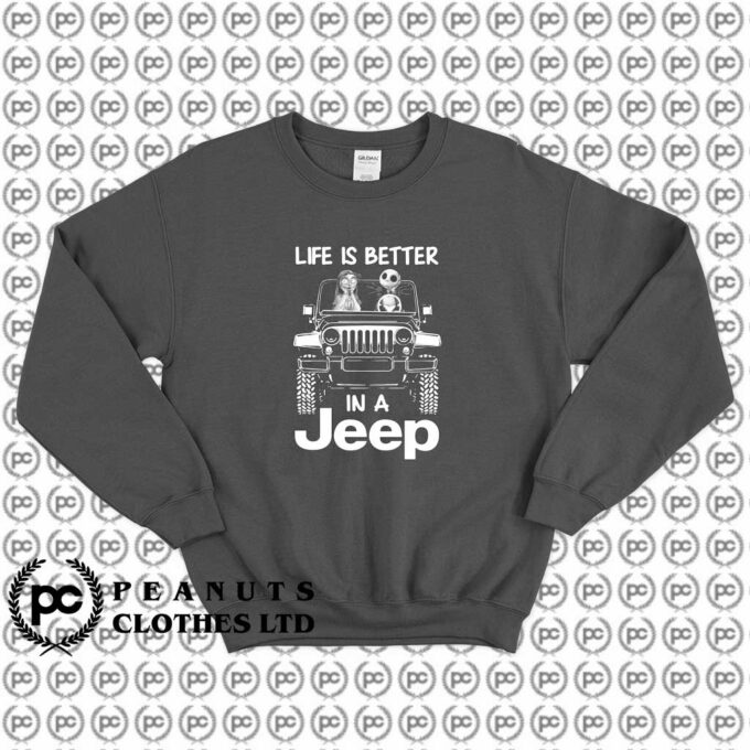 Life Is Better In A Jeep Sally Jack Skellington s