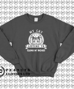 My Cat Listen To Gun N’ Rose mkj