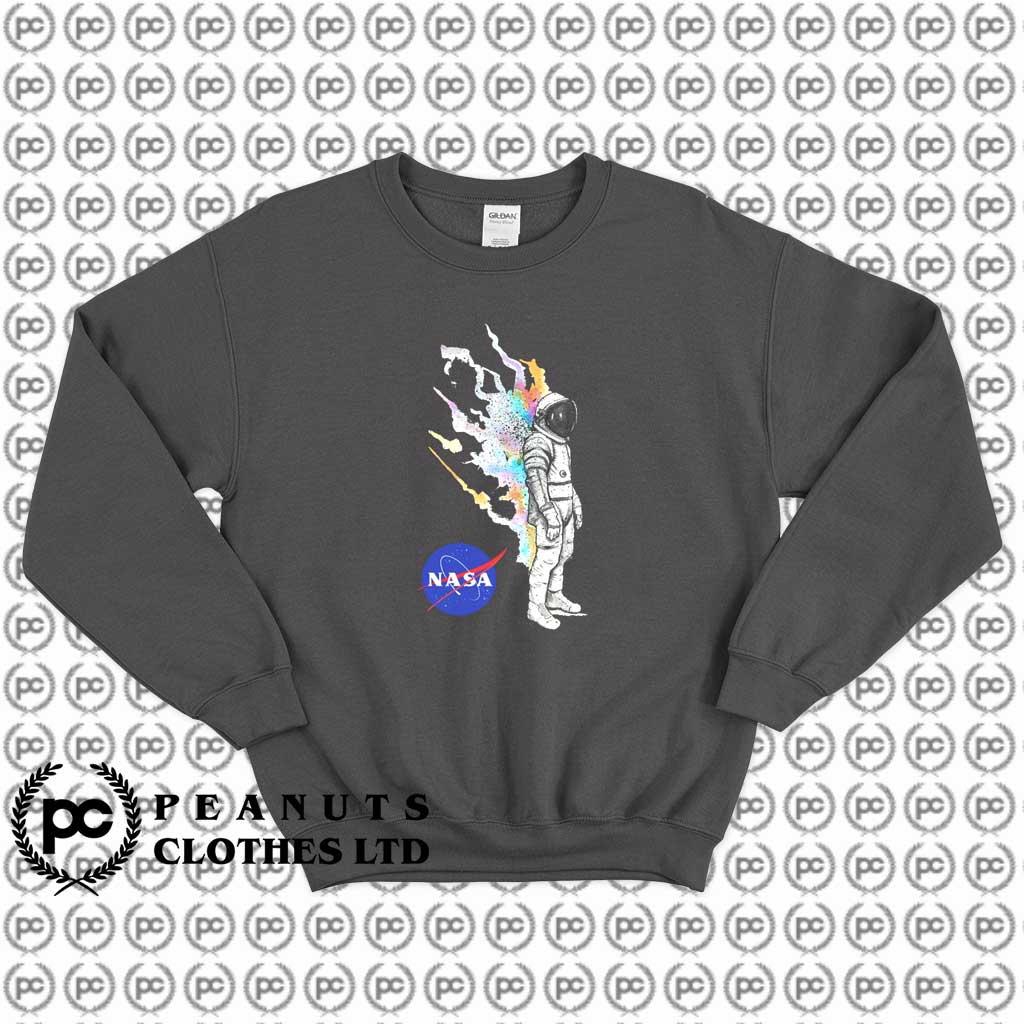 NASA Logo Astronaut Flames f