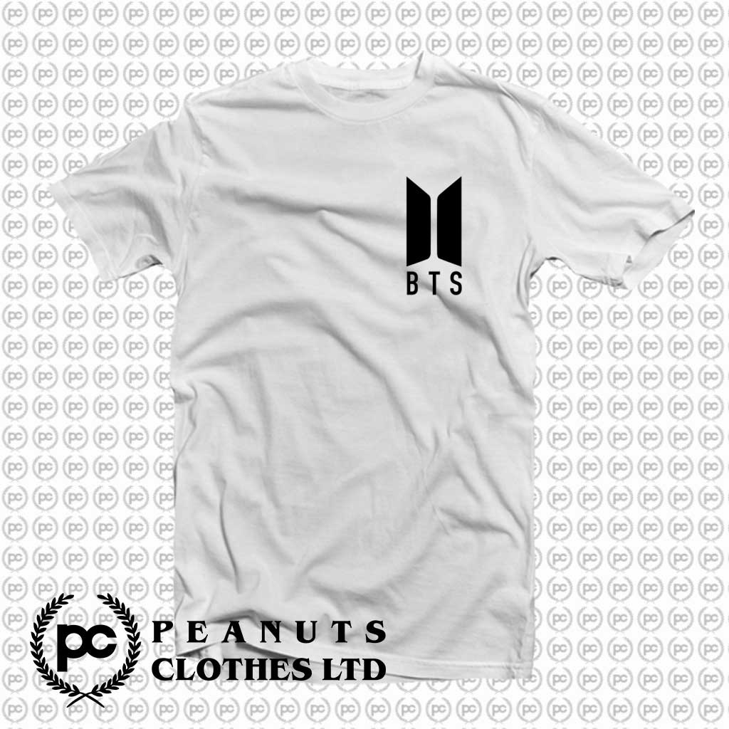 BTS K Pop Logo Pocket sx