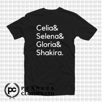 Celia Selena Gloria Shakira l