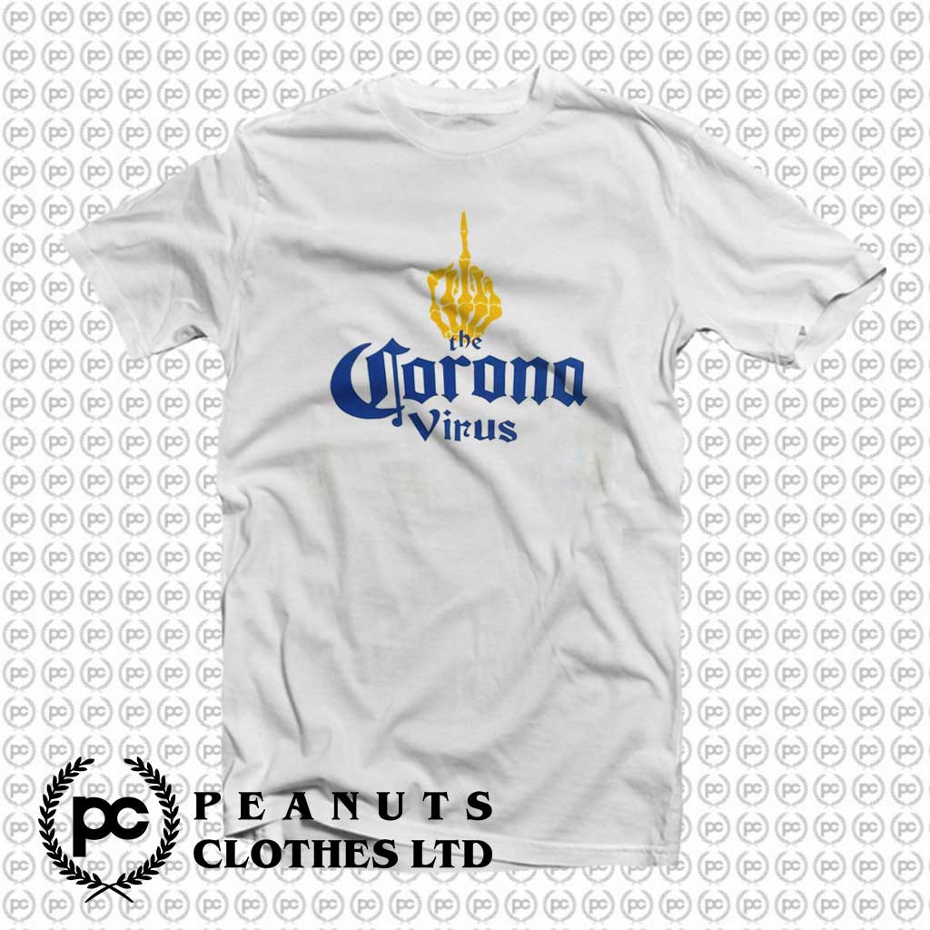 Fuck The Coronavirus Middle Finger x