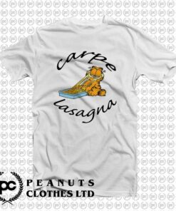 Garfield Carpe Lasagna Funny 
