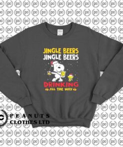 Jingle Beers Drinking All The Way Snoopy d