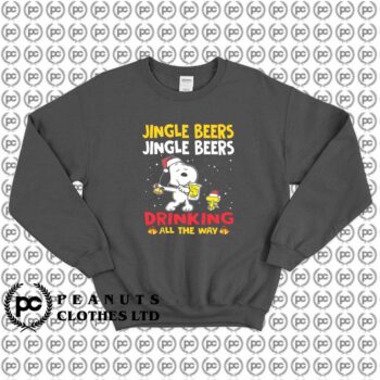 Jingle Beers Drinking All The Way Snoopy d