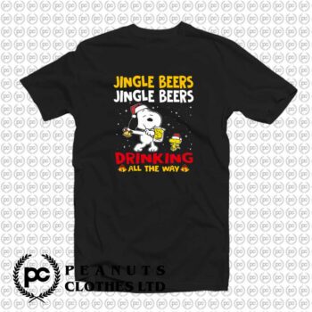 Jingle Beers Drinking All The Way Snoopy q