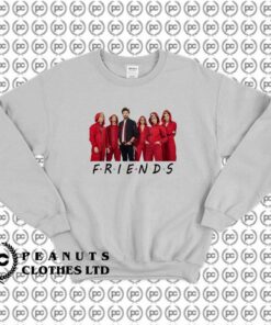 Money Heist Guys Are Friends Logo d