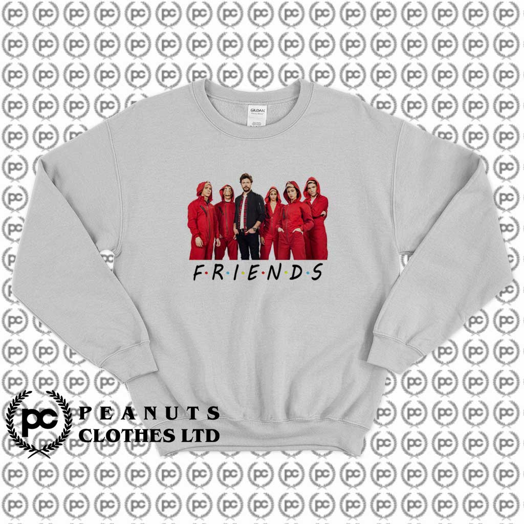 Money Heist Guys Are Friends Logo d