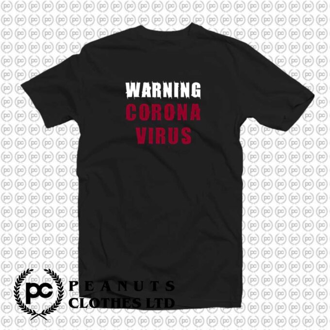 Warning Coronavirus Slogan d
