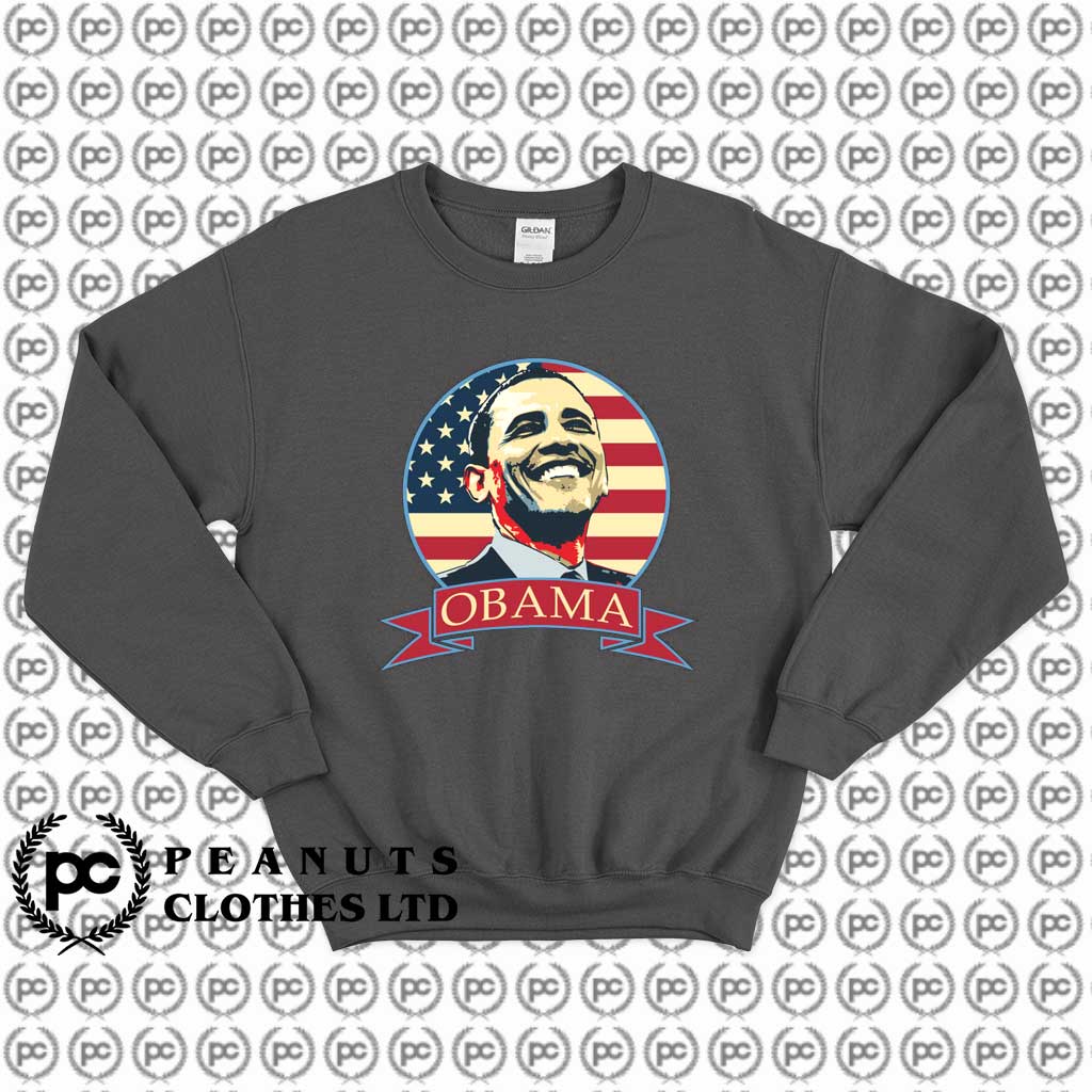 Barack Obama American Banner Vintage d