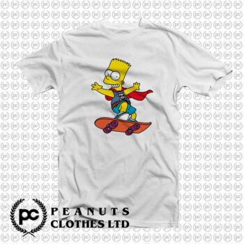 Bart Simpsons Skateboard Flying l
