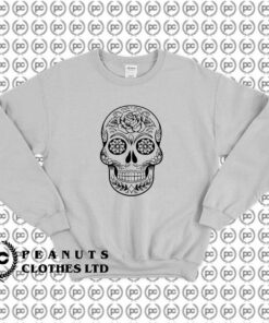 Day Of The Dead Flower Skull d