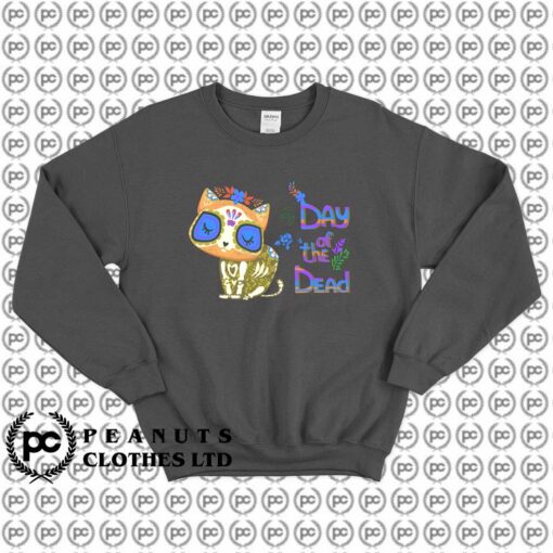 Day of The Dead Cute Skull Cat d