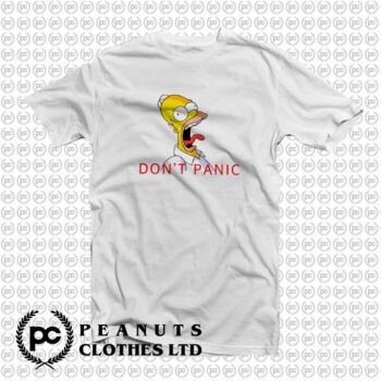 Don’t Panic Homer Simpson Funny mo