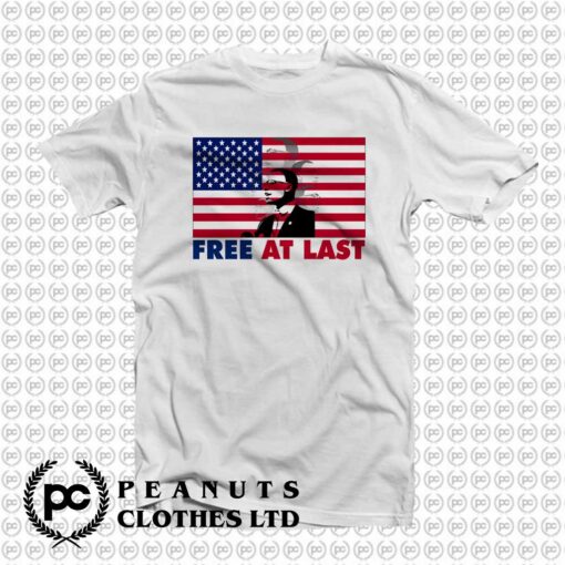 Martin Luther King Free At Last x