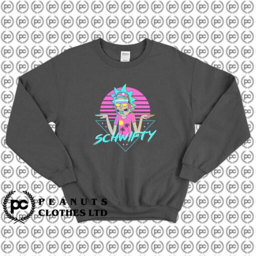Rick In Synthwave 80s Rick Morty M