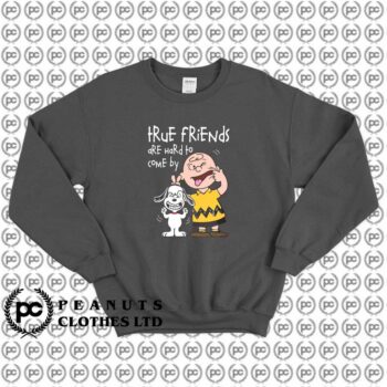 True Friends Are Hard To Come By Snoopy d