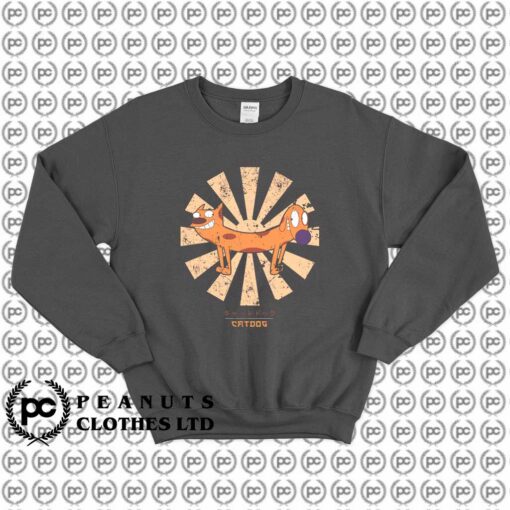 Catdog Retro Japanese Logo 90s x