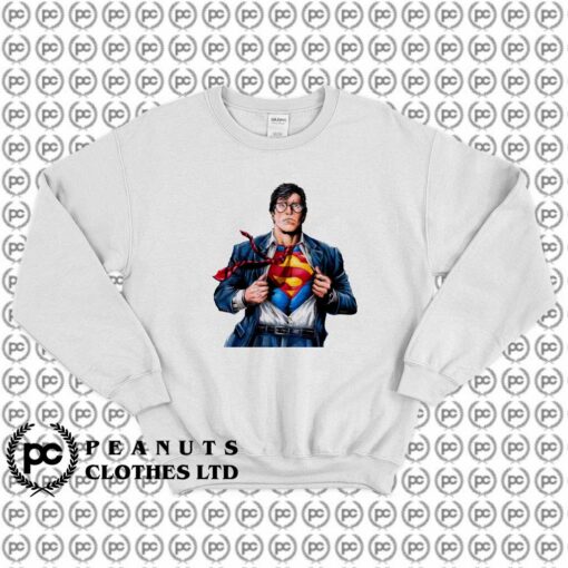 Clark Kent Superman Coloured Drawing d