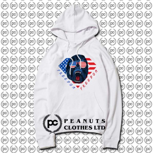 Freedom Gorilla American Flag