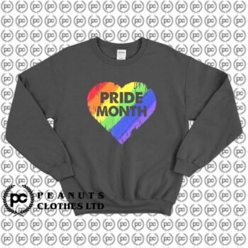 Pride Month LGBT Logo Heart m