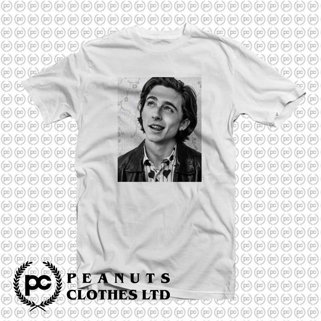 Timothee Chalamet BW Funny zl