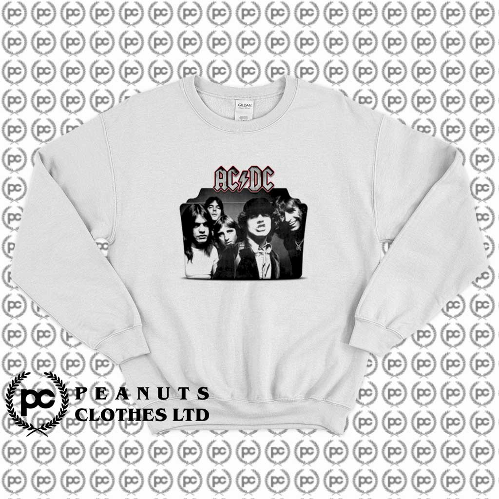 ACDC Band Cover BW Monocrom f