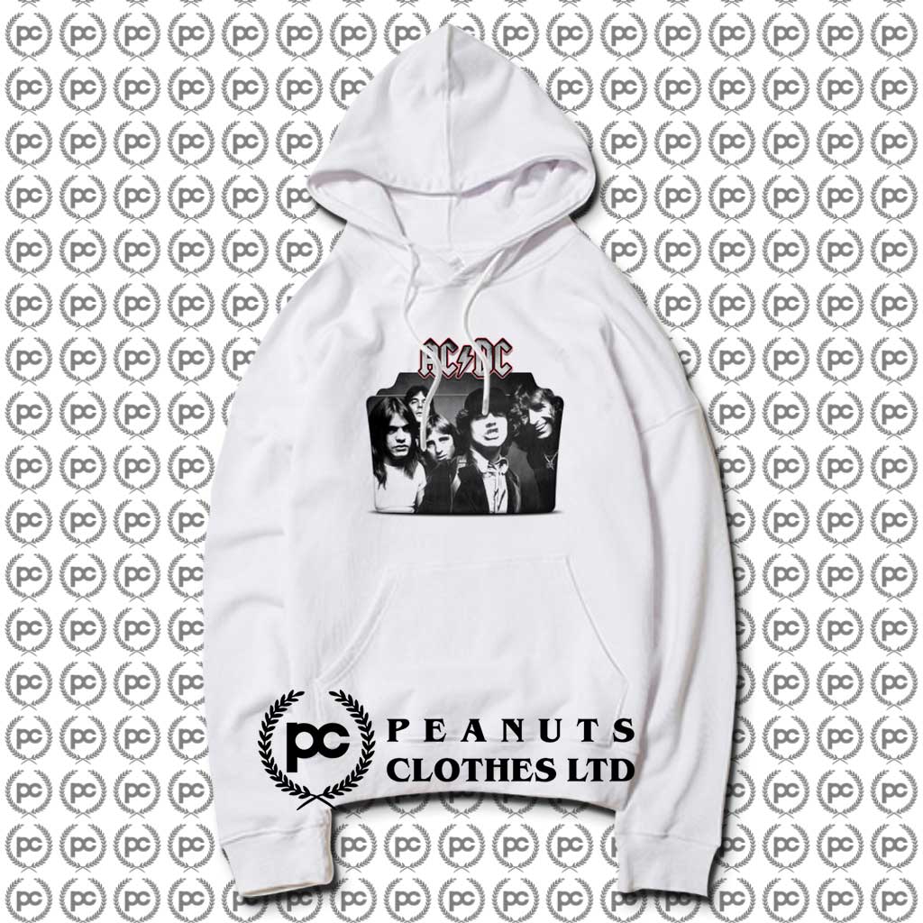 ACDC Band Cover BW Monocrom