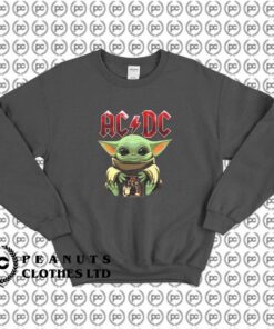 Baby Yoda Hugs ACDC Album d