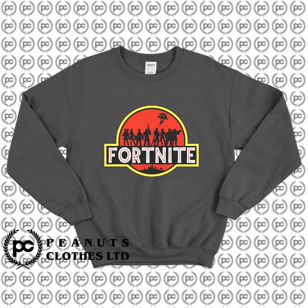 Fortnite Jurassic Park Poster Parody x