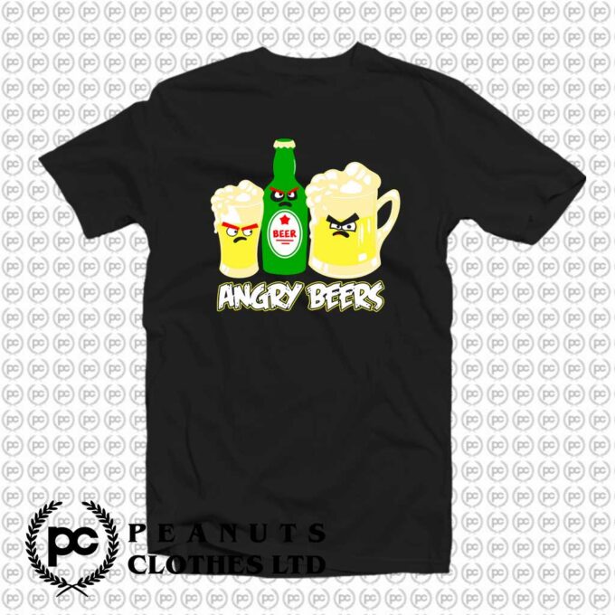 Funny Angry Birds Beer Cartoon d