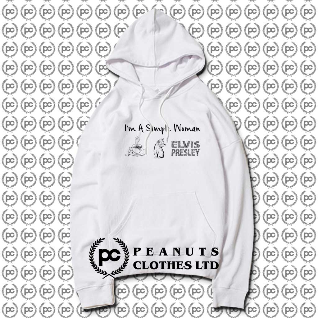 Im A Simple Woman Coffee Cat Elvis Presley