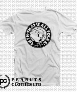 Thats All Folks Porky Pig Logo op