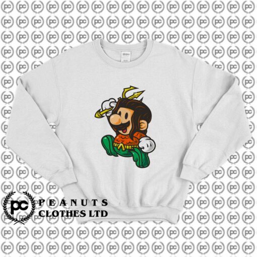 Aquaman Super Mario Jump Funny f